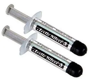 Arctic Silver 5 Thermal Compound 3.5 Gram Tube 2 Pack Syringe AS5-3.5G X2