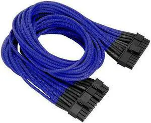 Thermaltake AC-009-CN5NAN-PB Individually Sleeved 20+4Pin ATX Cable ? Blue