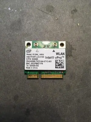 Dell Latitude E6400 H006K WLAN Intel vPro Wi-Fi Card @MB30 Dell Latitude E6400 H006K WLAN Intel vPro Wi-Fi Card @MB30