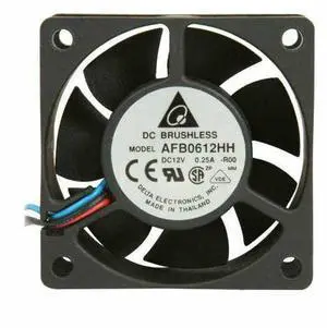 Delta AFB0612HH-R00 60X25MM ULTRA HI SPEED Fan, 3 Pin
