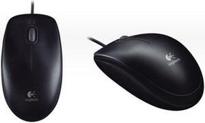 Logitech M100R USB Optical Wired Mouse 910-001601 (Black)