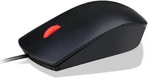 Lenovo Wired Essential USB Mouse ( Lenovo Part #; 4Y50R20863 ) Black, Wired USB, 1600 DPI, 3 Button