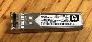 HP AJ715A 850nm 4Gbps B-SERIES Fibre GBIC TRANSCEIVER MODULE 468506-001