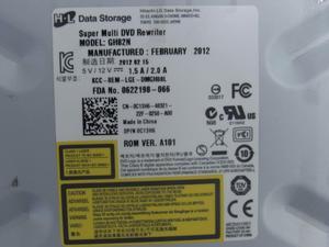 Dell 0C13H6 C13H6 GH82N SATA Dual CD/DVD RW Black Optical Drive C3