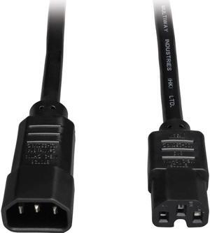 Tripp Lite P018-006 6ft Computer Power Cord Cable C14 to C15 Heavy Duty 16A 14A