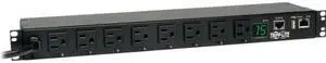 NEW Tripp Lite PDUMH15NET2LX 8-Outlet PDU Switched 15A 8 5-15R 1URM