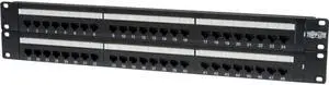 Tripp Lite N252-048 48-Port Cat6 Cat5 Patch Panel Rackmount 110 Punch Down RJ45
