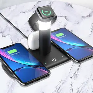 Van Sicklen 4 in 1 Charging Station and Night Lamp