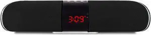 ZTECH Wireless Soundbar Speaker Clock
