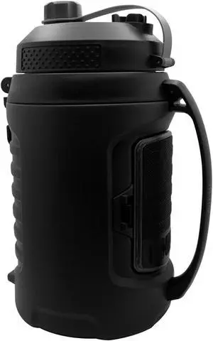 ZTECH Rugged 64oz Water Canteen & Wireless LED Speaker