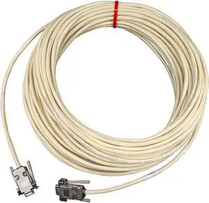 huddlecamhd 75' serial db9 male to female plenum-rated extender cable