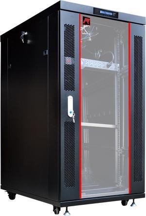 Sysracks 27U 32" Depth Server It Data Network Rack New Cabinet Enclosure Box