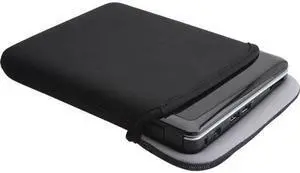 Reversible & Durable Neoprene Sleeve For The Apple Ipad - Black/Gray