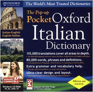 The Pop-Up Pocket Oxford Italian Pocket Dictionary for Windows