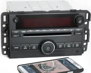 Pontiac Torrent 2008 Radio AM FM 6 Disc CD w Bluetooth Music 25887902 - Unlocked