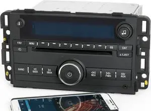 07-08 Chevy Impala Monte Carlo Radio AMFM CD w Bluetooth Music 25867889 Unlocked