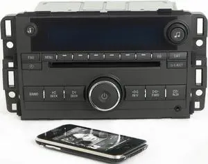 2008 Buick Lucerne AM FM CD and Aux Player w Bluetooth Music 25957382 - Unlocked
