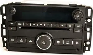 GMC Chevy Truck Radio 2009-12 AM FM MP3 CD w Auxiliary Input 25974803 - UNLOCKED