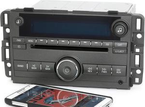 2009-10 Buick Lucerne Charcoal AMFM Radio CD Aux Input w Bluetooth 25992378