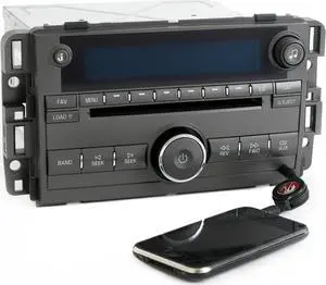 Buick Lucerne 2007 Gray Radio AM FM 6 Disc mp3 CD Player 15797876 Unlocked