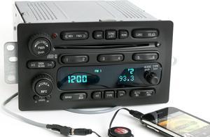 Chevy GMC 2005-2009 Truck Radio AM FM 6 Disc CD Player w Aux mp3 Input 10359577