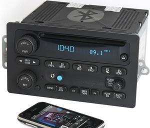 Chevy GMC 2005-2009 Truck AM FM CD Radio w Aux Input & Bluetooth Music 15234915