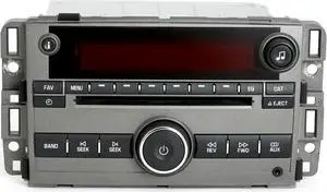 2008 Saturn Vue Gray AM FM CD MP3 Radio w Auxiliary Input 25866724 Unlocked