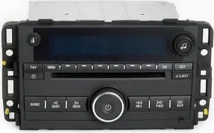 Chevrolet Impala & Monte Carlo 07-08 AM FM CD Radio Aux Input 25867889 Unlocked