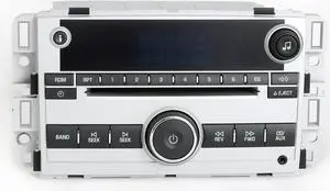 Chevrolet Equinox 2008 Silver Radio AM FM Single Disc w Aux Input 25956995