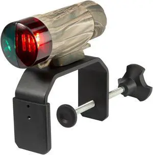 ATTWOOD MARINE 14195-7 Attwood PaddleSport Portable Navigation Light Kit - C-Clamp, Screw Down or Adhesive Pad - RealTree Max-4 Camo