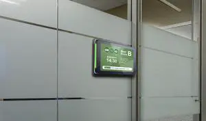 Glass Mount Solution for 10" Signboard / Tablet / IAdea