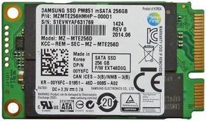 Samsung PM851 Series MZ-MTE256D MZMTE256HMHP-000D1 mSATA 256GB 256 GB Internal Solid State Drive SSD