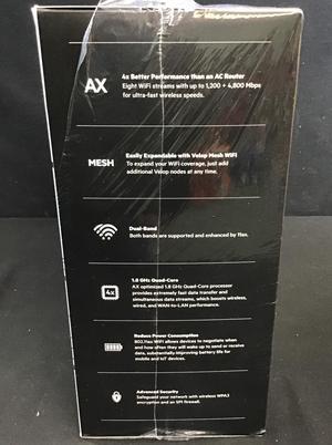 Linksys AX6000 MR9610 /MR9600 Mesh Wi-Fi Router (Wi-Fi 6 Router, Dual-Band Wireless Mesh Router for Home Mesh Network) Future-Proof Fast Wireless Router