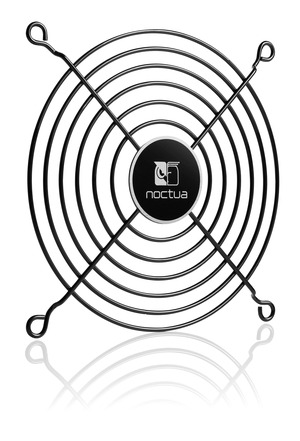 Circotech 120mm Wire Fan Grill / Finger Guard – Black, Set Of 4 For PC Cases