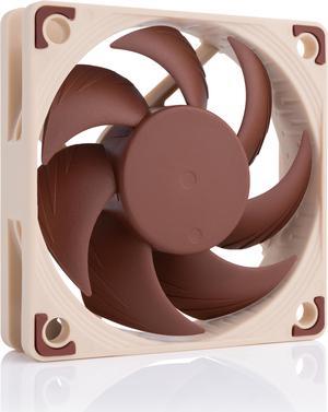 Noctua NF-A6x15 5V PWM, Premium Quiet Slim Fan with USB Power Adaptor Cable, 4-Pin, 5V Version (60x15mm, Brown)