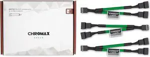 Noctua NA-SYC1 chromax.green, 4-Pin Y-Cables (Green)