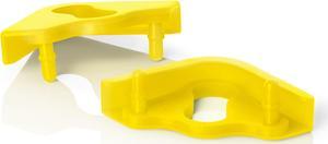 Noctua NA-SAVP6 chromax.yellow, Anti-Vibration Pads for 200mm Noctua Fans (16-pack, Yellow)
