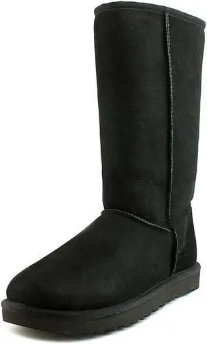 Ugg Australia Classic Tall ll Women US 6 Black Winter Boot