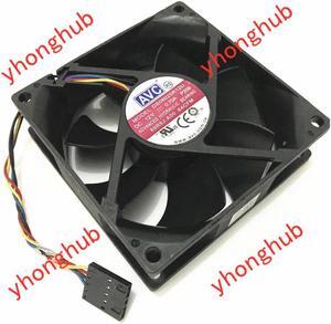 AVC DS08025R12U P209 DC 12V 0.70A 4-wire 80X80X25mm Server Cooler Fan