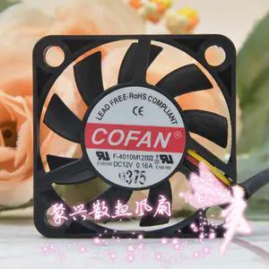 Original COFAN 4010 F-4010M12BII 12V 0.16A 4CM large air volume cooling fan