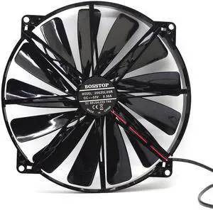 20cm  5V ultra quiet USB Fan 20020 DIY notebook base fan