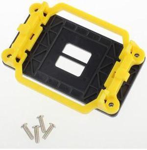 Aimeixin AM4 CPU Heatsink Bracket,Socket Retention Mounting Bracket for  Hook-Type Air-Cooled or Partially Water-Cooled Radiators, AMD CPU Fan  Bracket Base for AM4 (B350 X370 A320) (Yellow) 