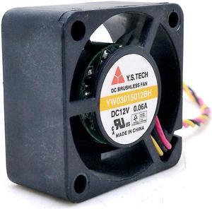 Y.S Tech 3015 fan YW03015012BH 12V 3cm hard disk box video card mute cooling fan
