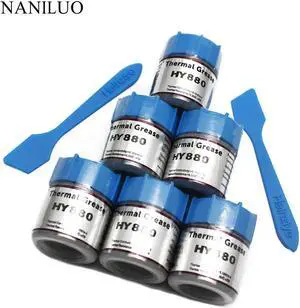 1PC 25g HY880 Thermal Grease Syringe Compound Paste CPU VGA LED Chipset PC 1PC 25g HY880 Thermal Grease Syringe Compound Paste CPU VGA LED Chipset PC