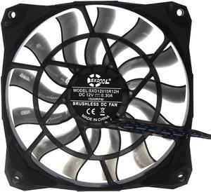 12015 Slim 15mm Thickness, Best for Small Case 120mm PWM Controlled Fan With De-vibration Rubber 12cm SXD12015R12H 120*15mm SXDOOL