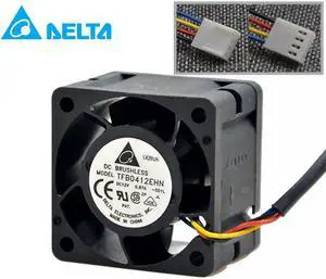 Delta ORIGNAL 40*28MM TFB0412EHN 12V 0.87A 4 wires 4 Pins case fan,switch ,print cpu cooler