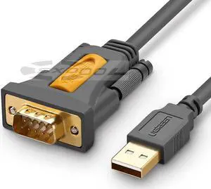 (1.5m / 59 inch) USB to Serial Converter USB to RS-232 Adapter nine-pin com port DB9