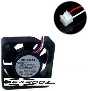 For NMB 3010 DC 5V 0.13A 30mm 3cm 1204KL-01W-B39 3Wire HDD Cooling Fan 30X30X10MM