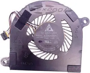 New Original cpu fan for DELL E7280 7480 laptop cooling fan cooler 02T9GV 2T9GV KSB0605HC EG50040S1-C910-S9A DC5V 0.45A 4-Wire 4-pin