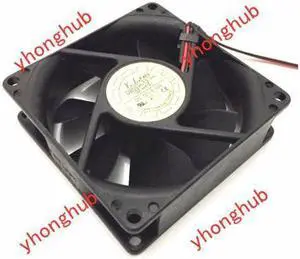YALN FAN D80SH-12 DC 12V 0.30A 80x80x25mm 2-wire Server Square Fan